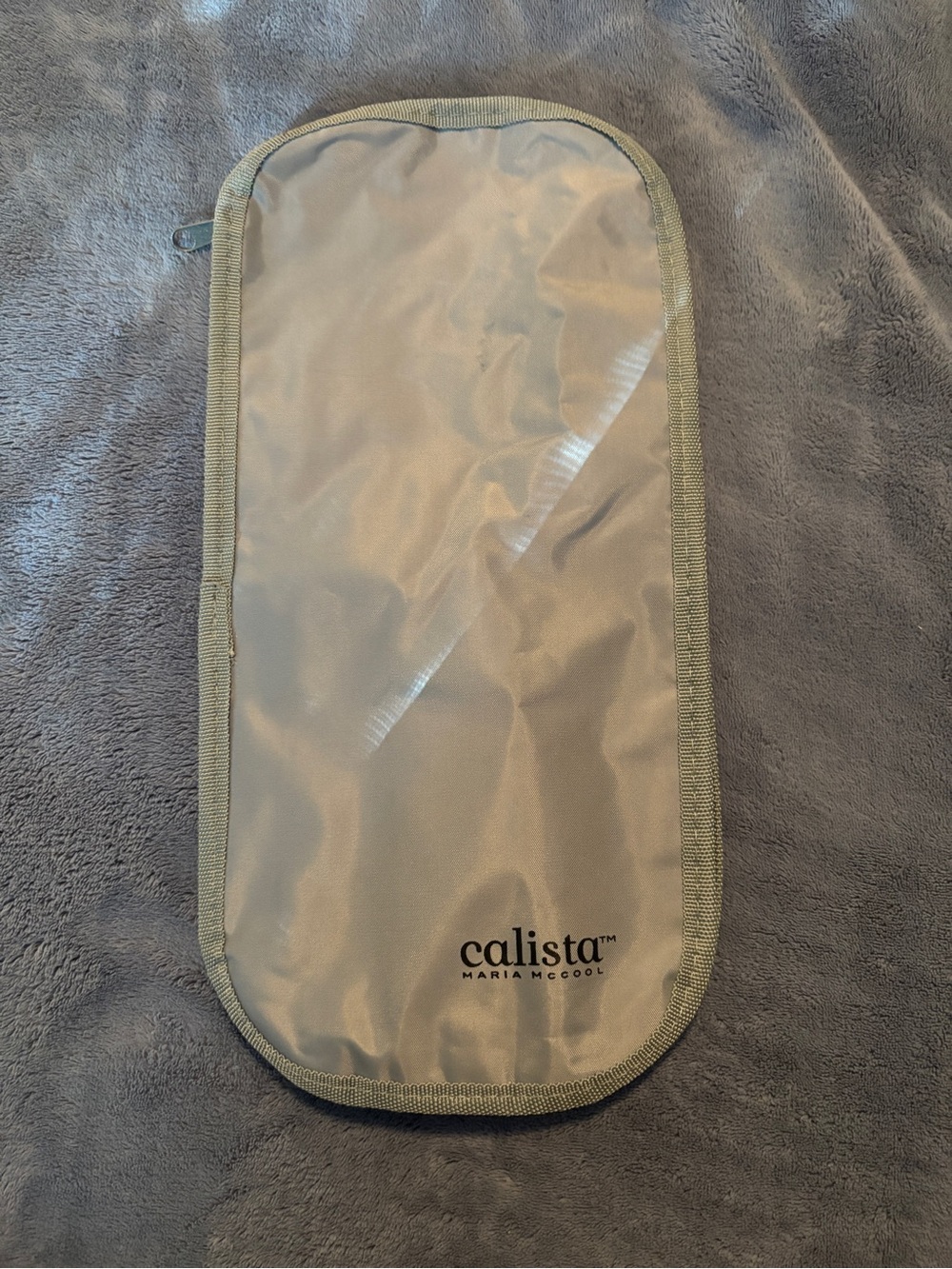 Grey Travel Hair Tools Organizer Pouch